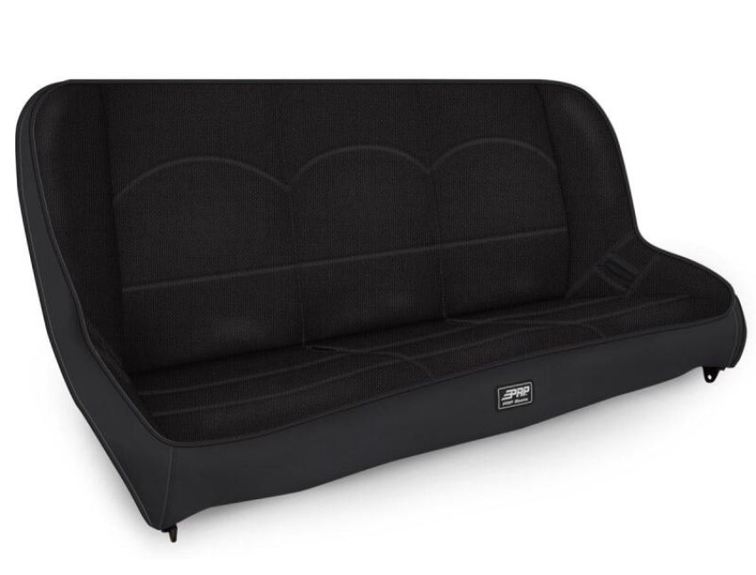 PRP Seats A3610-47-50 PRP Jeep JKU/JLU Low Back Rear Bench - Black