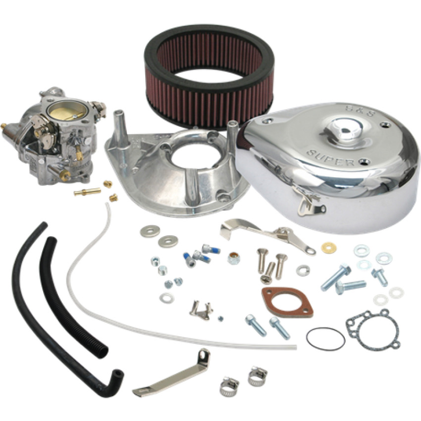 S&S Cycle 11-0418 66-84 BT Super E Carburtetor Kit w/o Manifold & Mounting Hardware