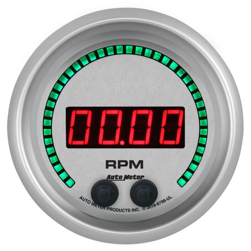 AutoMeter 6798-UL GAUGE, TACHOMETER, 3 3/8