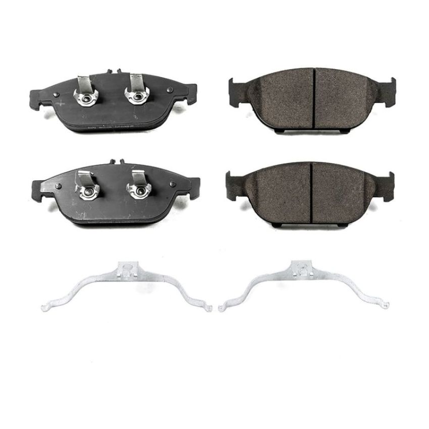 PowerStop 17-1652 PowerStop - Z17 Low-Dust Ceramic Brake Pads with Hardware