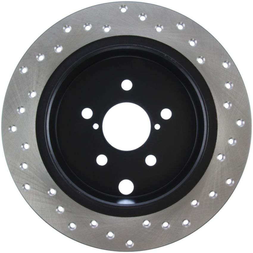 Stoptech 128.47033R Drilled Sport Brake Rotor