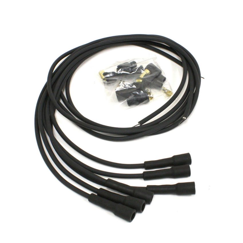 PERTRONIX IGNITION PRT706180 Spark Plug Wire Set 7mm Univ 6-Cyl British Black