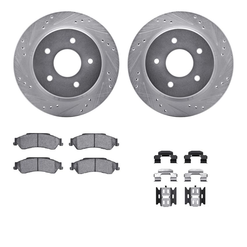 Dynamic Friction 7212-48003 Rotor Kit