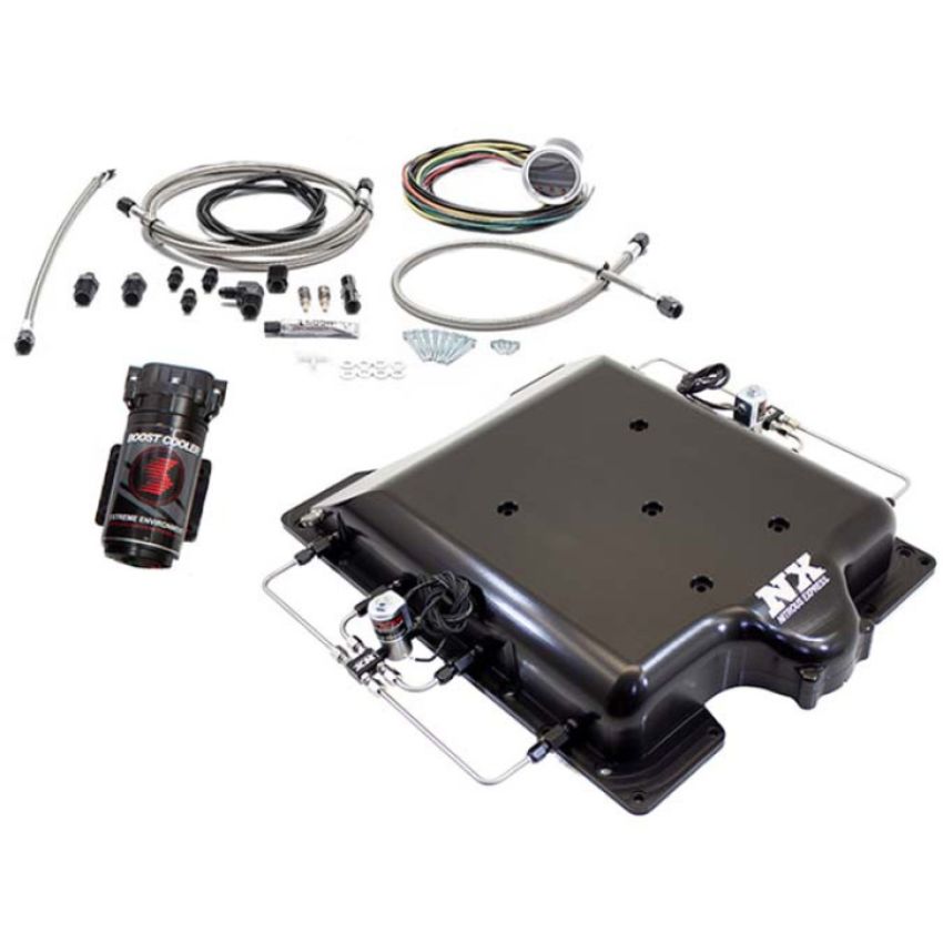 Snow Performance SNO-15127H-HCT-T Hellcat Lid With Stage 2.5 Water/Methanol System - No Tank