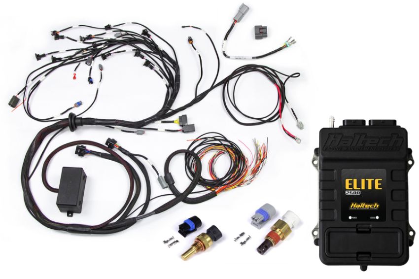 Haltech HT-151306 Elite 2500 Terminated Engine Harness ECU Kit