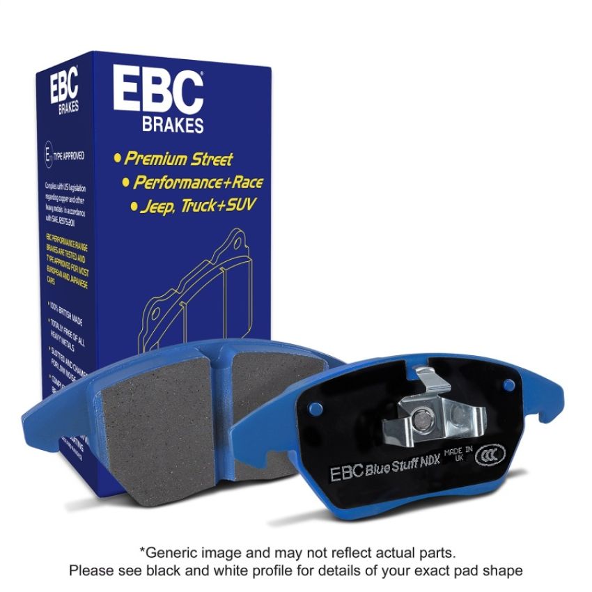 EBC Brakes DP5456NDX Bluestuff NDX Full Race Brake Pads