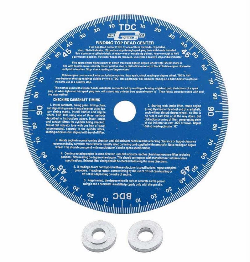 MR. GASKET MRG1570 Universal Degree Wheel 7 inch