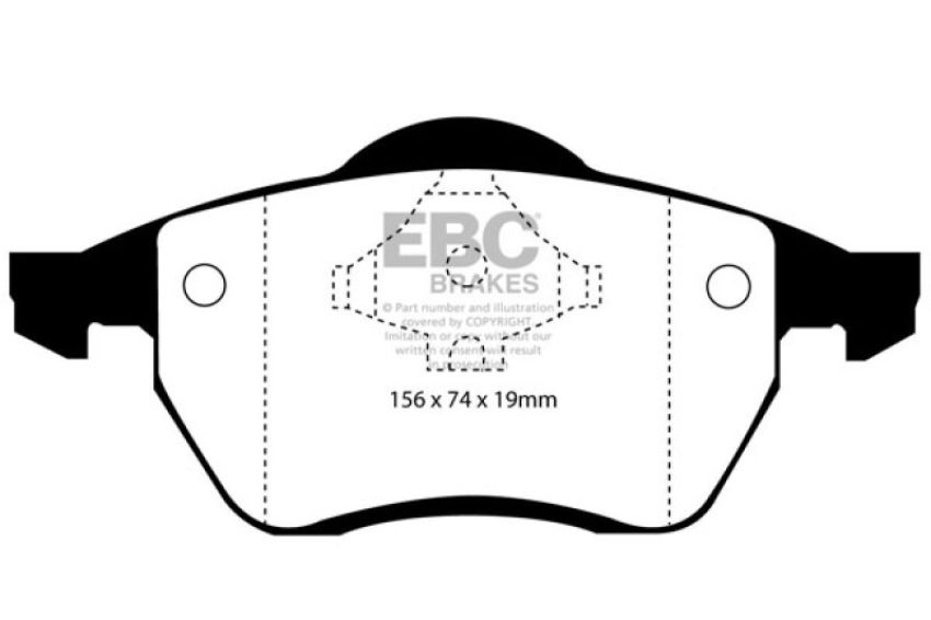 EBC Brakes UD836 Ultimax OEM Replacement Brake Pads