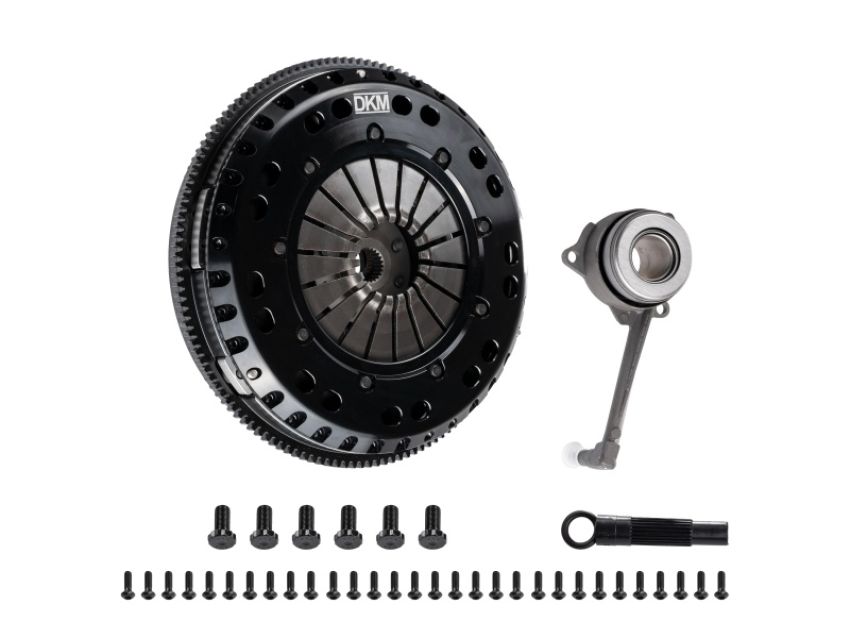 DKM Clutch 99-03 Audi A3 S3 Quattro MS Organic Twin Disc Clutch Kit w/ Flywheel