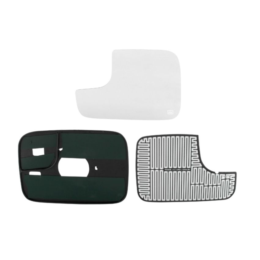 SPYDER 9934193 Xtune Replacement Glass Heated Mirror Dram94 / Dram98 / Dram02 Left Large MIR-GLASS-DRAM9402-PW-L1