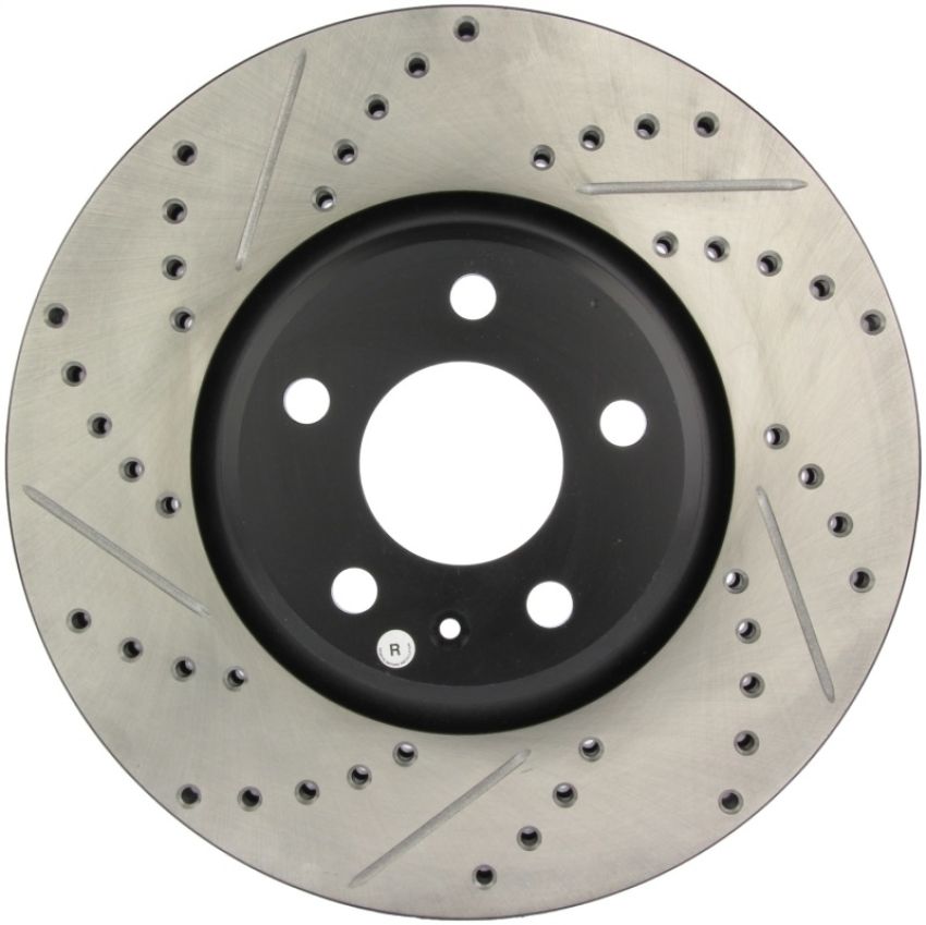 Stoptech 127.33136R Slotted & Drilled Sport Brake Rotor