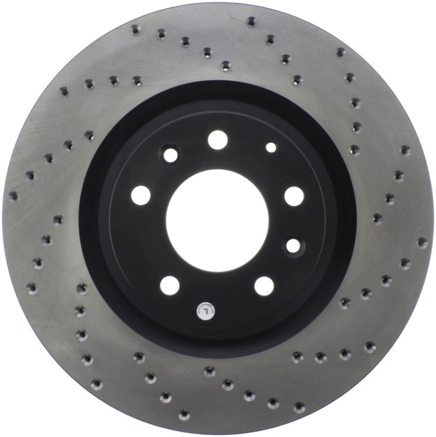 Stoptech 128.45071L Drilled Sport Brake Rotor