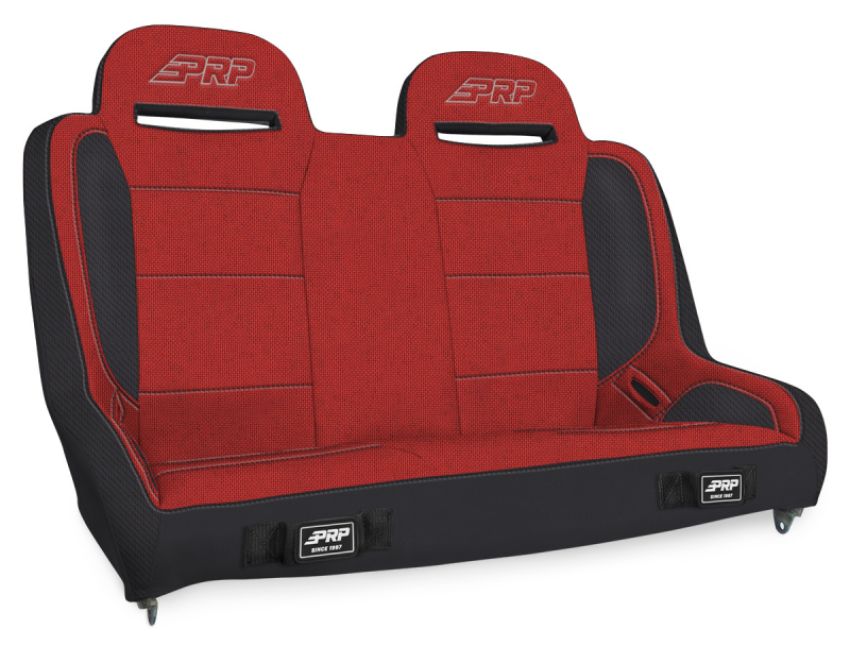PRP Seats A9240-47-72 PRP  Jeep Wrangler JKU/JLU Elite Series Rear Bench- Red