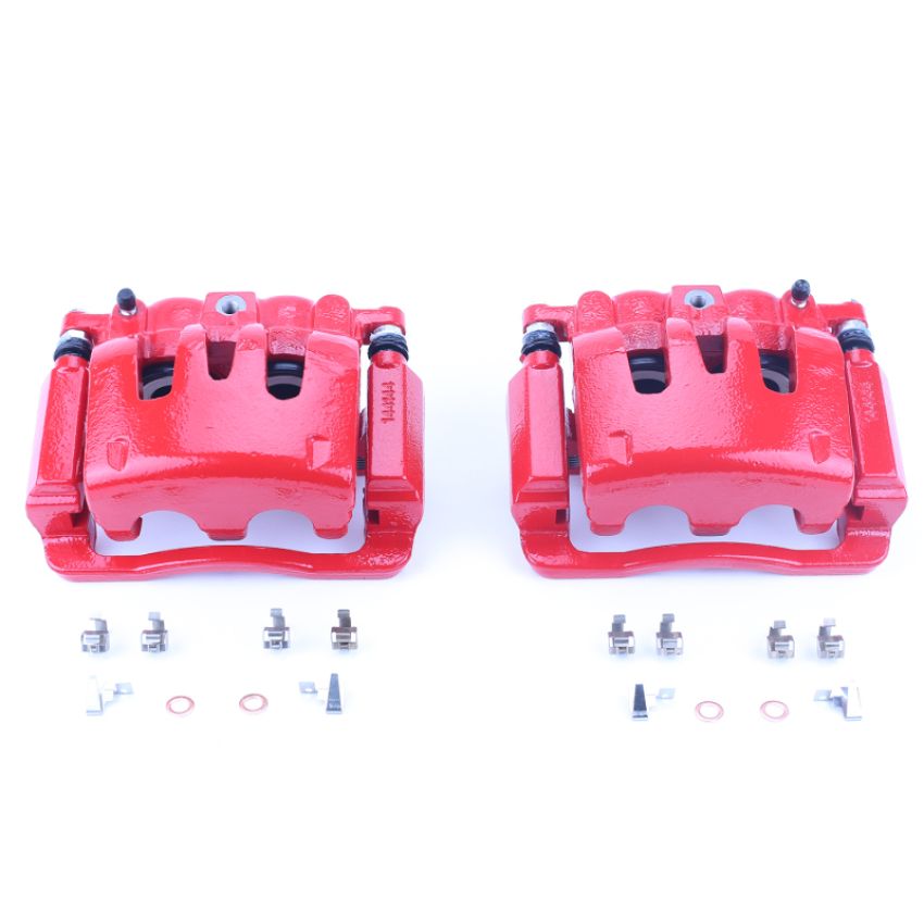 PowerStop S4920 Red Powder Coated Calipers