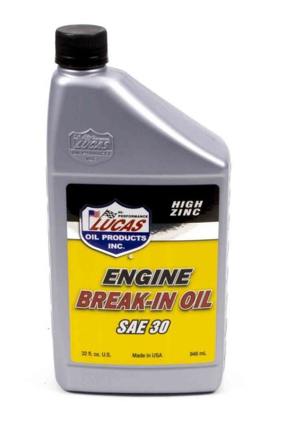 LUCAS OIL LUC10630 Petroleum Break In Oil 30w 1 Qt