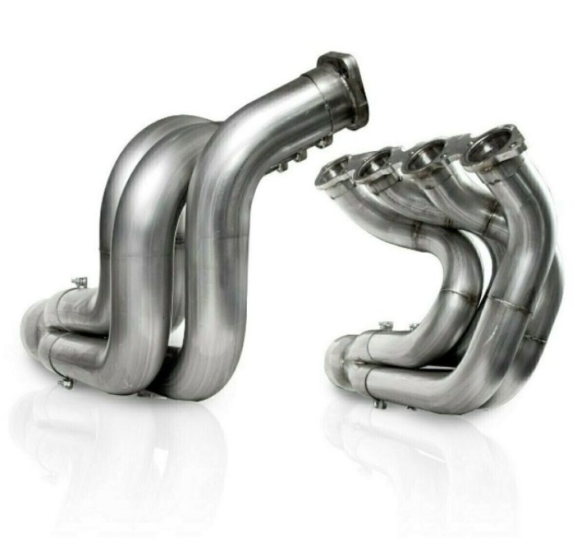 Stainless Works DNBBC238S2504 Chevy Big Block - Dragster Headers 2-3/8in - 2-1/2in Stepped Downsweep Short Headers