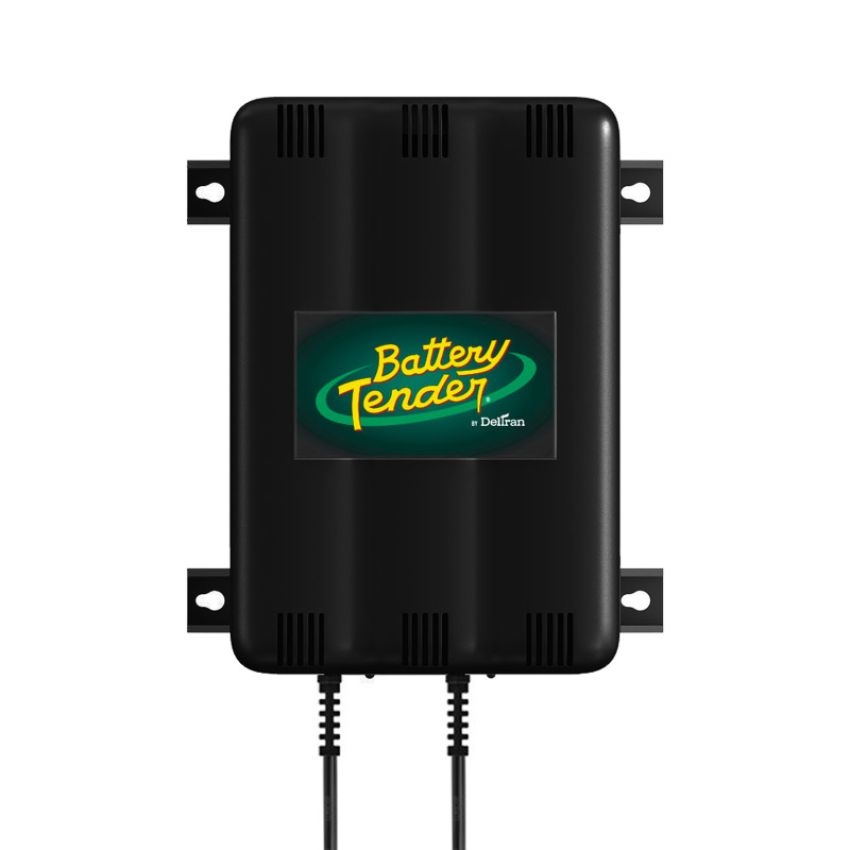 Battery Tender 022-0165-DL-WH 2 Bank 12V 1.25A Battery Charger