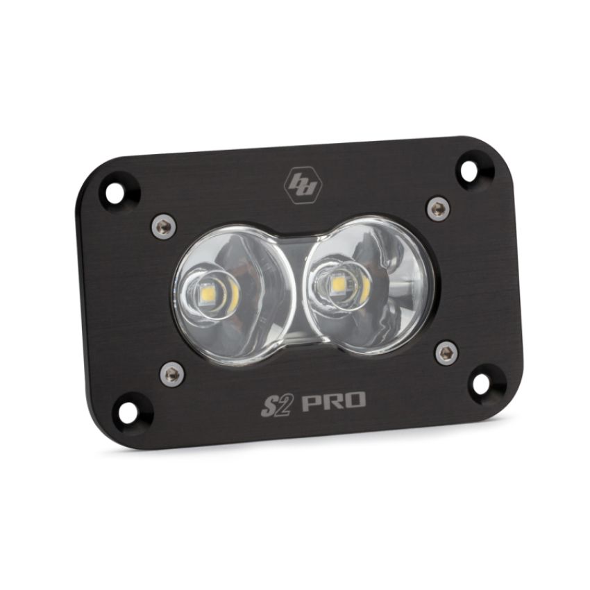 Baja Designs 541006 S2 Sport Black Flush Mount LED Auxiliary Light Pod