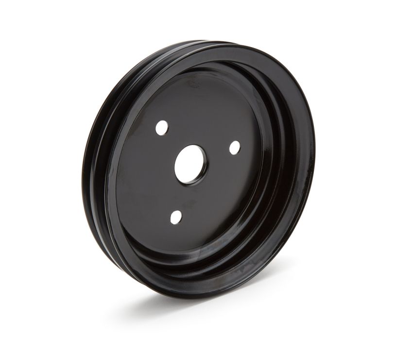 RACING POWER CO-PACKAGED RPCR9603BK SBC Crank Pulley Short Water Pump 2 Groove