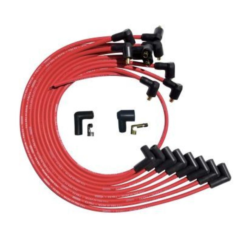 MOROSO MOR52026 Ultra Plug Wire Set SBC Over V/C Red