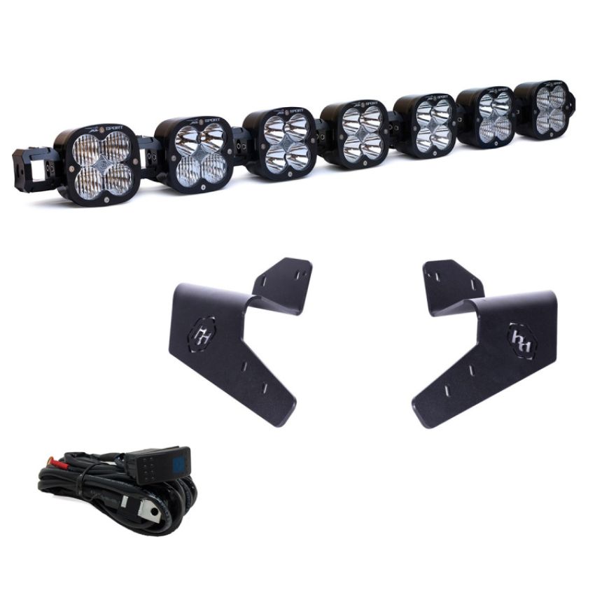 Baja Designs 448200 Can-Am Maverick R 7XL Linkable Roof Mount Kit