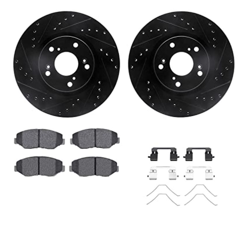 Dynamic Friction 8512-59067 Rotor Kit