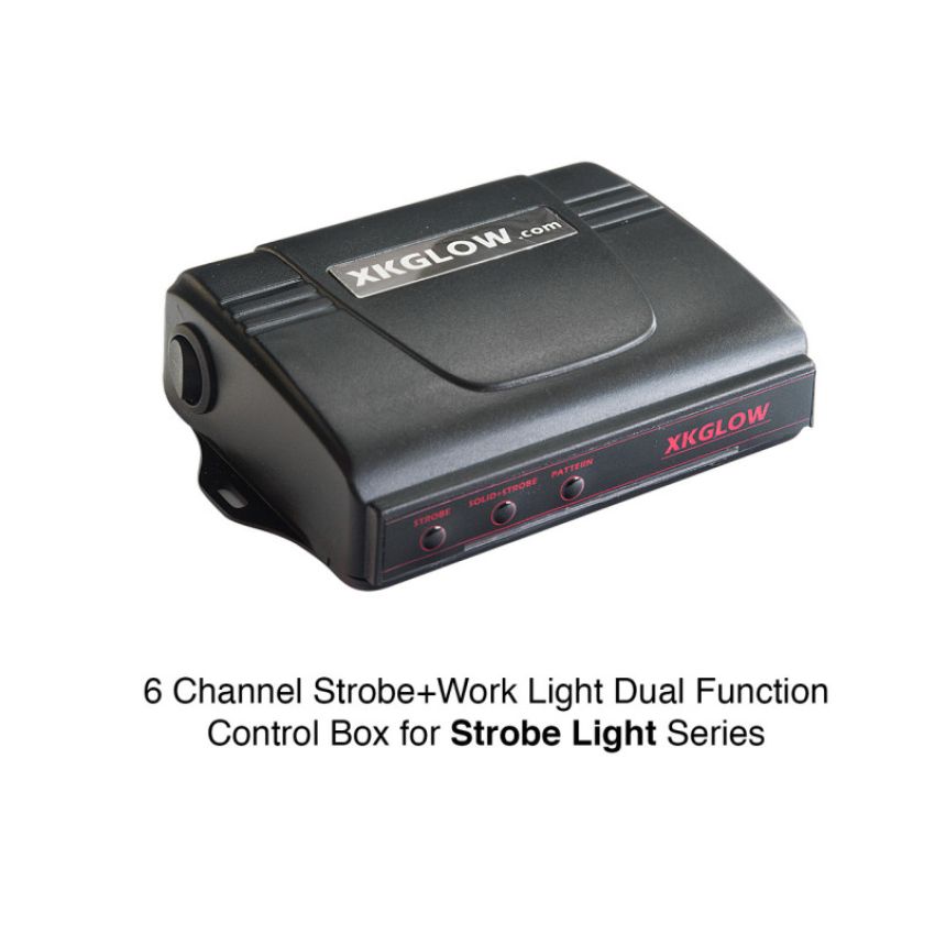 XKGLOW XK051004-BOX XK Glow 6 Channel LED Work Light Strobe Controller
