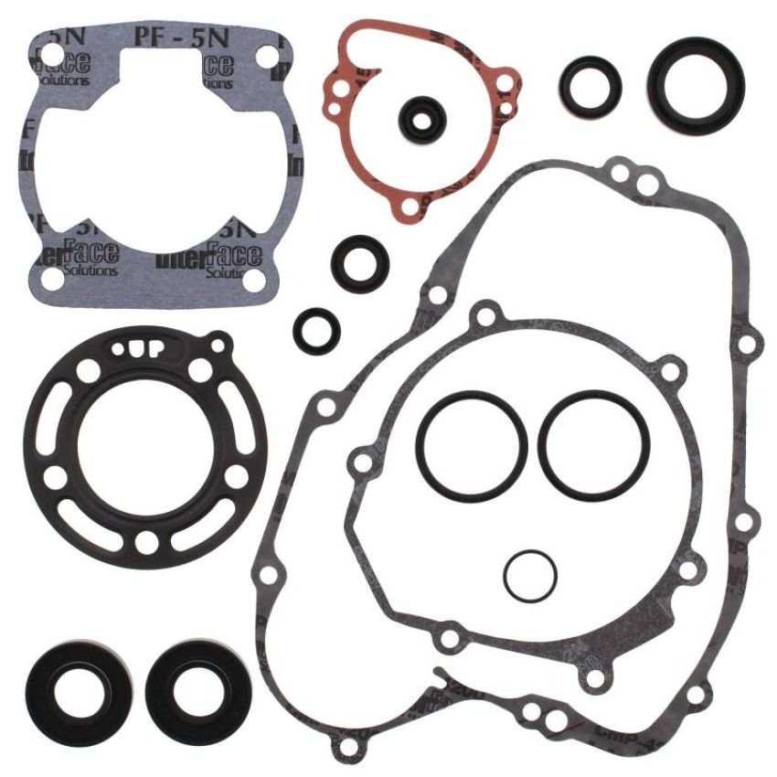 Vertex Pistons 811405 Vertex Gaskets 91-97 Kawasaki KX80 Complete Gasket Kit w/ Oil Seals