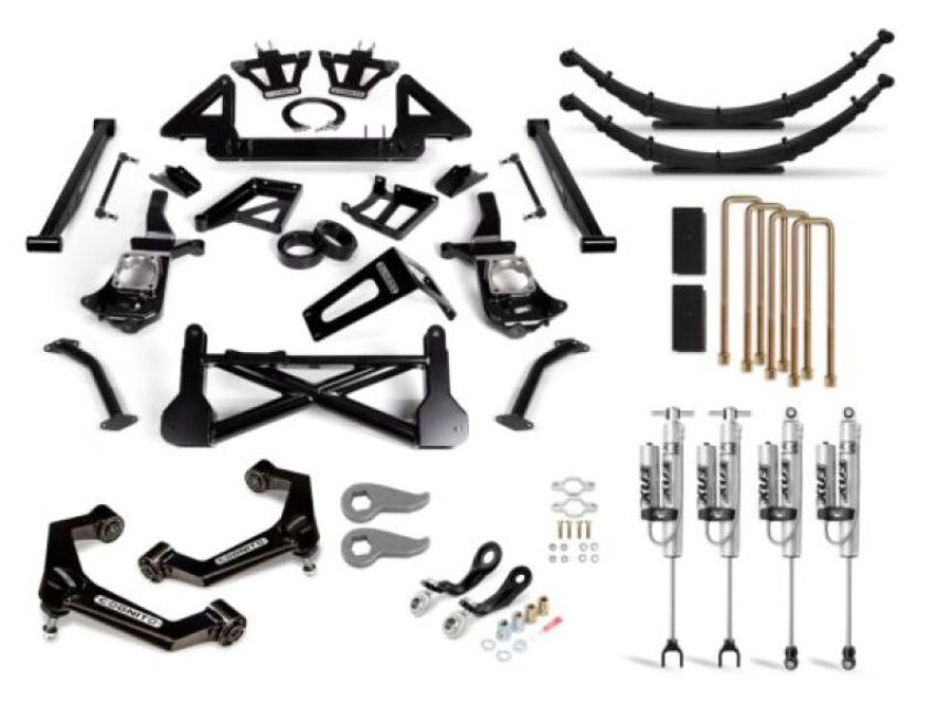 Cognito 210-P1035 20-24 Chevy/GMC Silv/Sierra 2500/3500 HD 2WD/4WD 12in Perf Lift Kit w/ Fox 2.0 PSRR Shocks