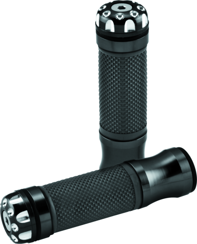 BikeMaster 101861 Grips 135mm Revolver Barend Grips - Black