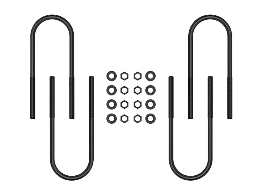 ICON 37024 99-10 Ford F-250/F-350 Dually Rear 12in U-Bolt Kit