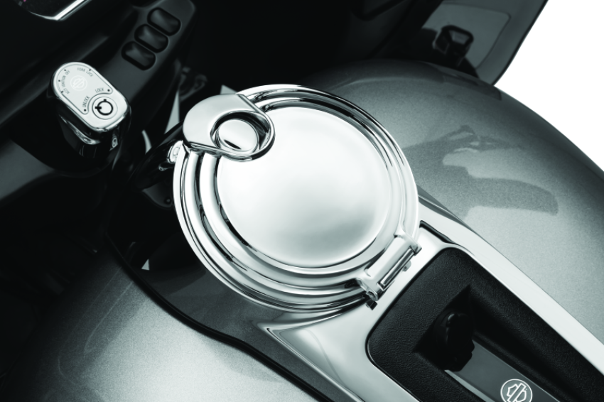 Kuryakyn 6998 Easy Fill Fuel Door Chrome
