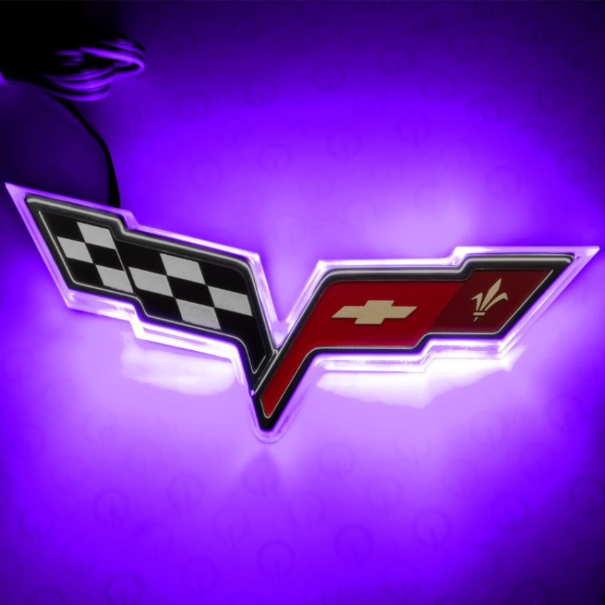 Oracle Lighting 3098-007 U/VPurple Illuminated Emblem, Dual Intensity