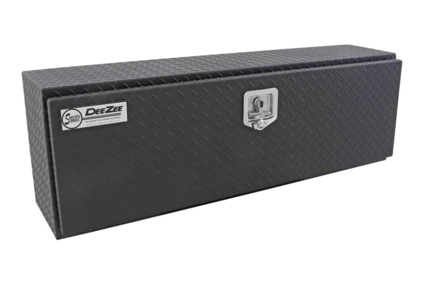 Dee Zee DZ70TB Deezee Universal Tool Box - Specialty 48In Topsider Black BT Alum (Txt Blk)