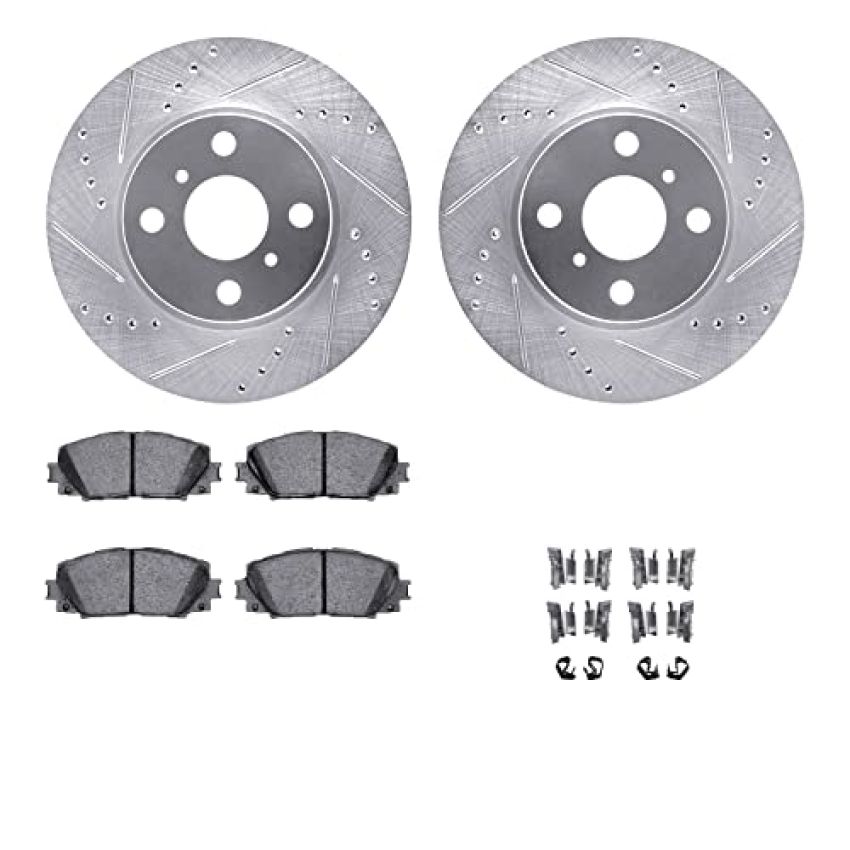 Dynamic Friction 7512-76128 Rotor Kit