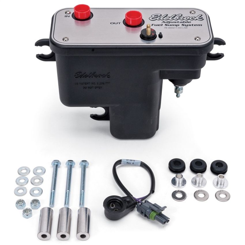 EDELBROCK EDE36032 Universal EFI Fuel Sump Tank Only 67GPH 35-90psi