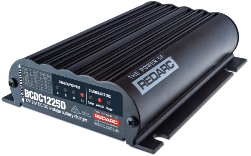 REDARC BCDC1225D DC-DC Charger 12V 25A In-Vehicle DC-DC Battery Charger