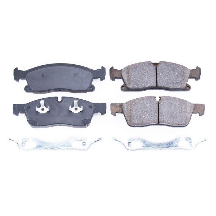PowerStop 17-1629 PowerStop - Z17 Low-Dust Ceramic Brake Pads with Hardware