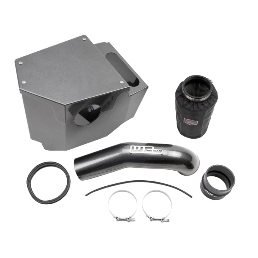 Wehrli 20-21 Chevrolet 6.6L L5P Duramax 4in Intake Kit - Grey