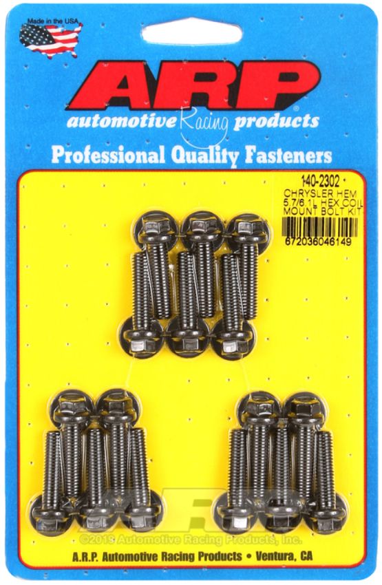 ARP ARP140-2302 Coil Bracket Bolt Kit 6pt Mopar 5.7/6.1L Hemi