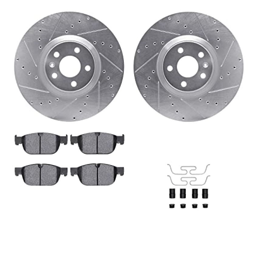 Dynamic Friction 7612-27050 Rotor Kit