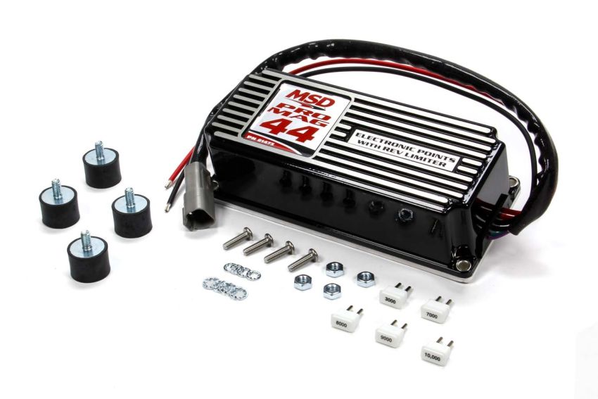 MSD IGNITION MSD81473 Pro Mag 44 Box w/Rev Limit Black