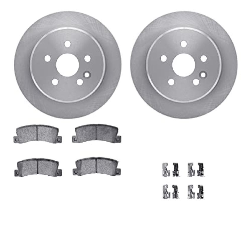 Dynamic Friction 6512-76234 Rotor Kit