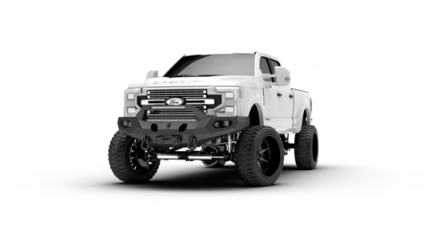 Road Armor 6172EF3B 2017 Ford F250 Evolution Front Winch Bumper With Sheet Metal Pre Runner