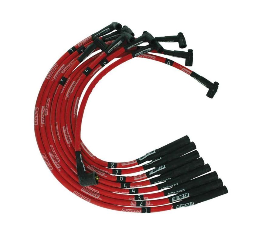 MOROSO MOR52555 Ultra Plug Wire Set SBM 273-360 Red