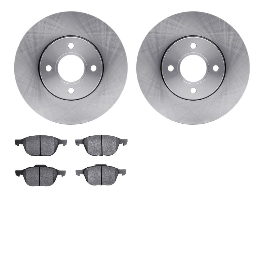 Dynamic Friction 6502-54406 Rotor Kit