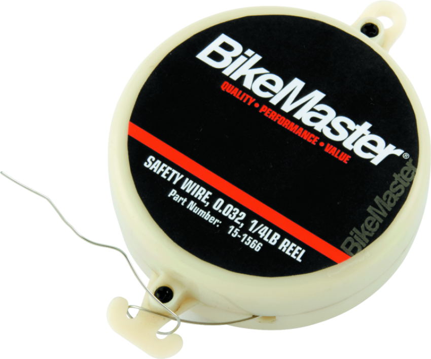 BikeMaster 151566 0.032in Safety Wire Reel - 1/4lb