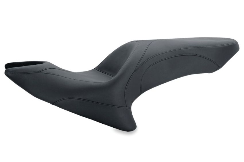 Mustang Motorcycle 76824 Mustang 10-17 Victory Cross Rds, Cross Country, Hard-Ball, Magnum Touring 1PC Seat - Black