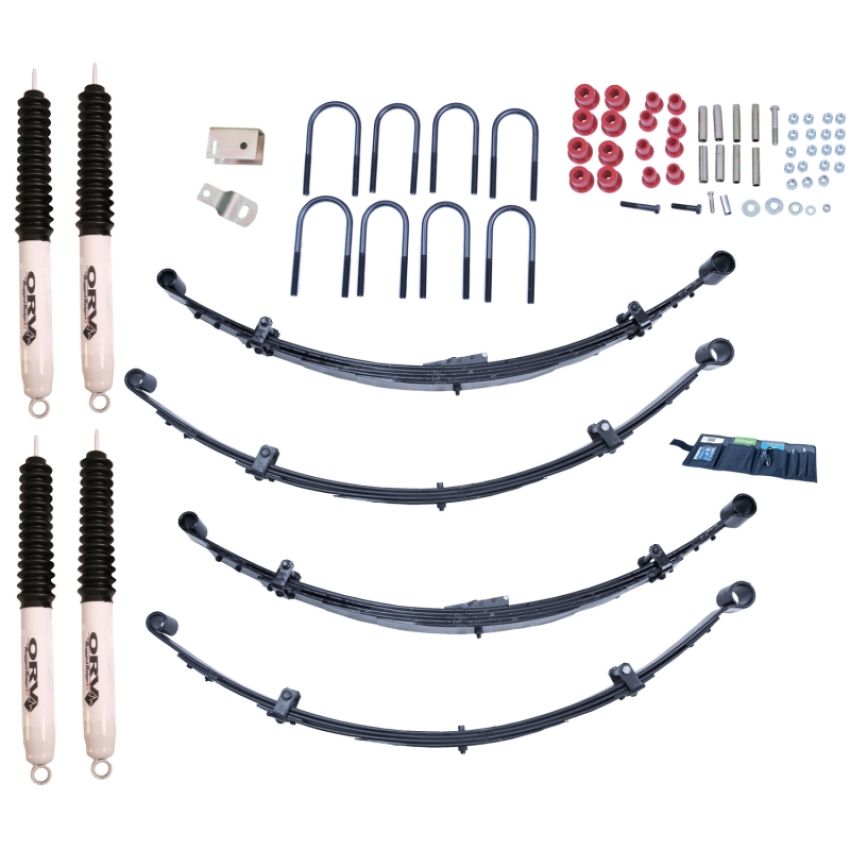 Rugged Ridge 18415.25 4in Lift Kit with Shocks 87-95 Jeep Wrangler Jeep Wrangler YJ