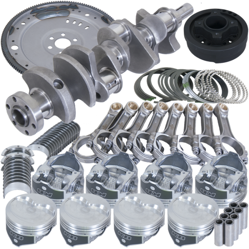 Eagle B16022MA030 Ford 302 Serpentine 164 Tooth Flexplate Balanced Rotating Assembly 5.400in I-Beam +.030 Bore